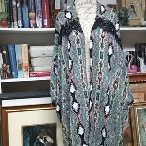 Nicole by Nicole Miller Open Front Cardigan